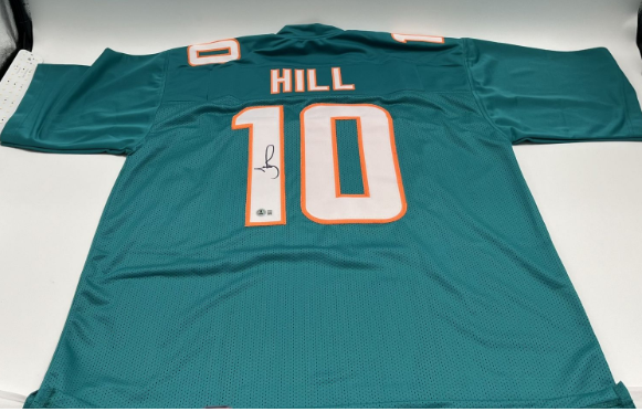 Tyreek Hill Signed Custom Jersey (Beckett)