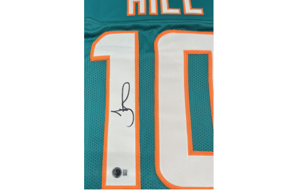 Tyreek Hill Signed Custom Jersey (Beckett)