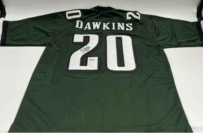 Brian Dawkins Signed Custom Jersey (Beckett)