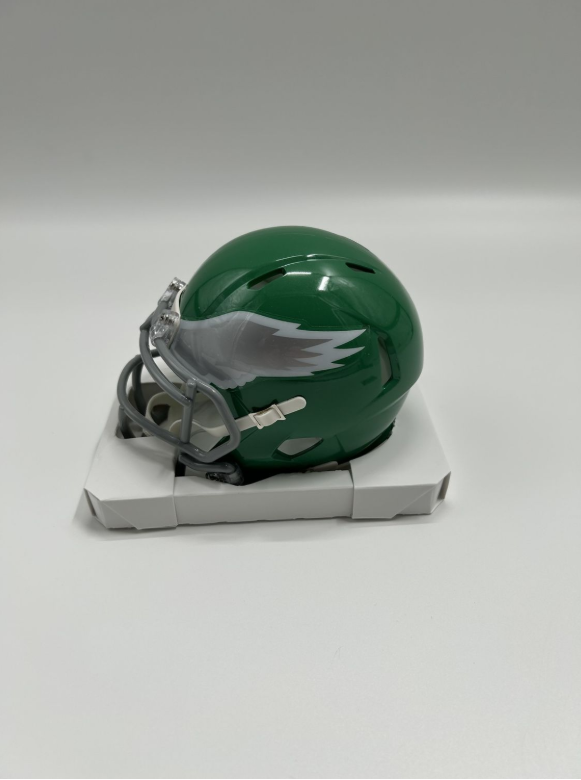 Brian Dawkins Signed Eagles Throwback Alternate Speed Mini Helmet (Beckett)