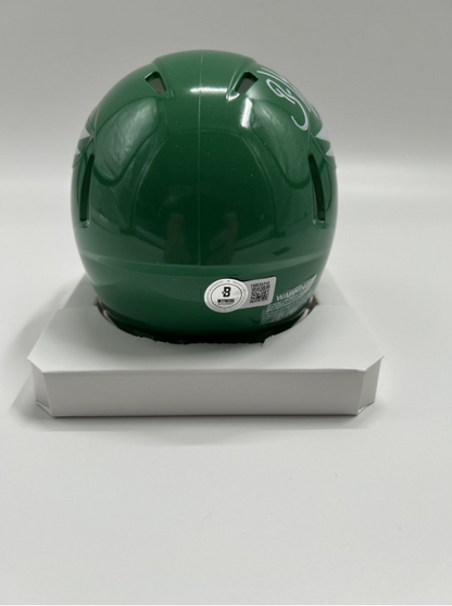 Brian Dawkins Signed Eagles Throwback Alternate Speed Mini Helmet (Beckett)