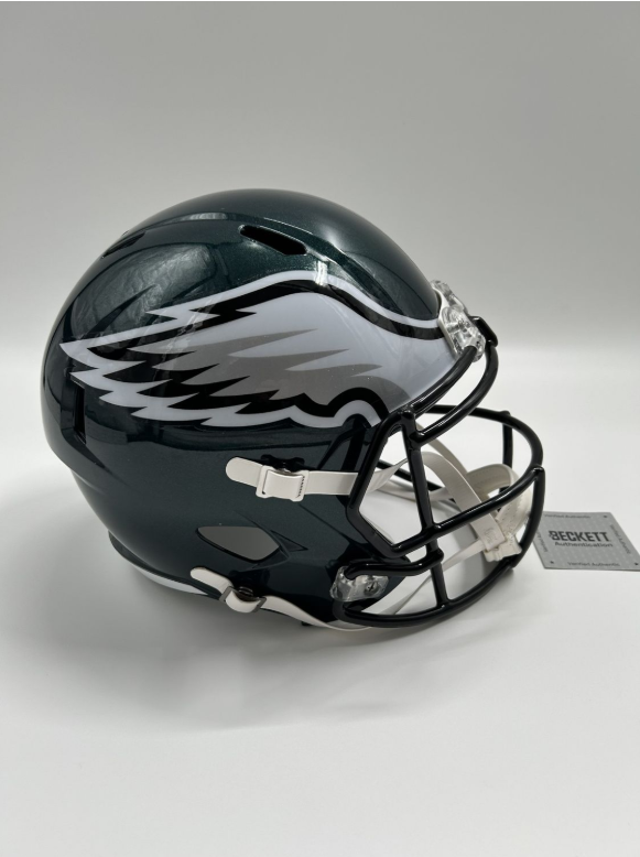 Nick Sirianni Signed Eagles Super Bowl LIX Full-Size Speed Helmet (Beckett)