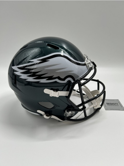 Nick Sirianni Signed Eagles Super Bowl LIX Full-Size Speed Helmet (Beckett)