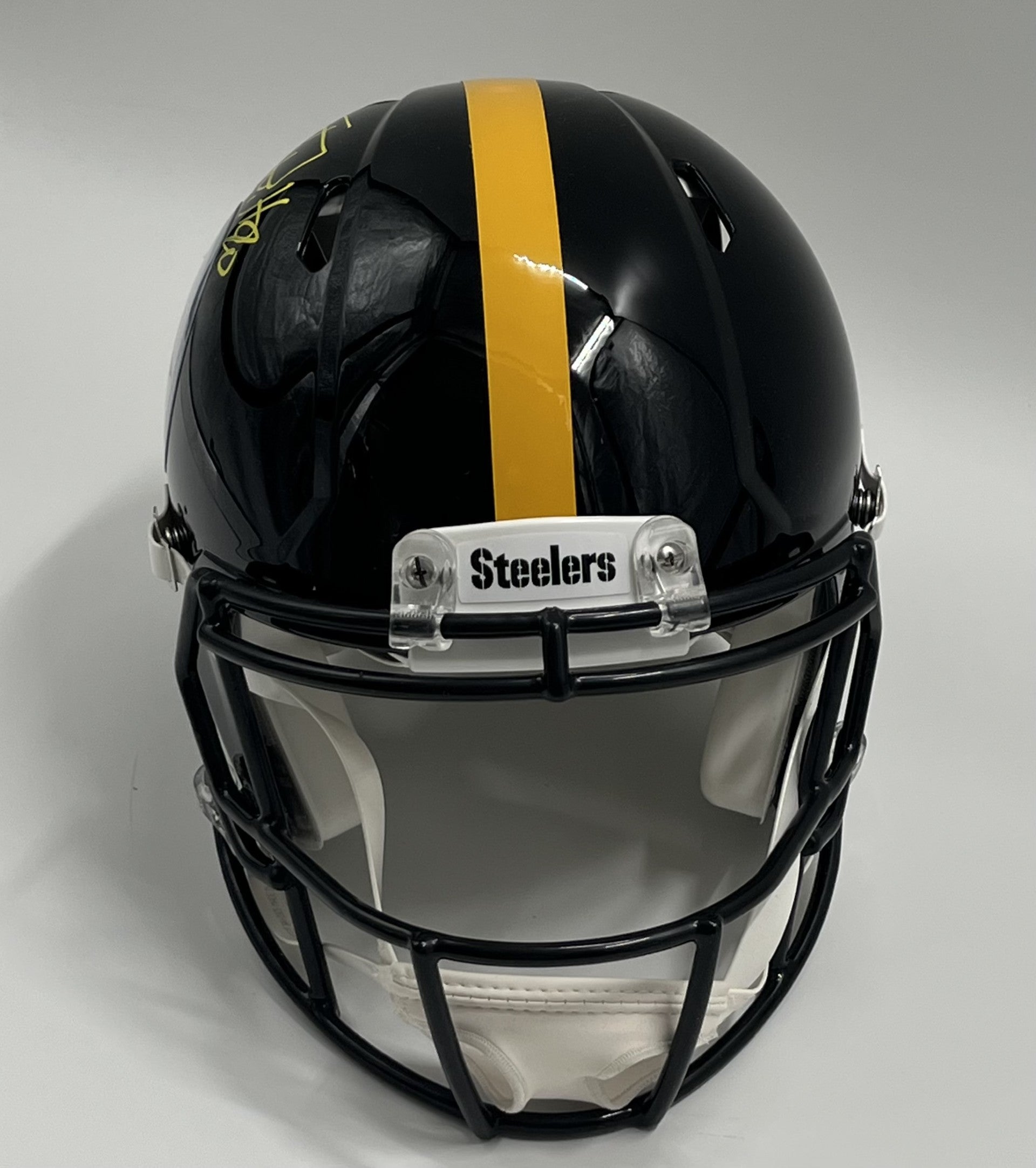 T.J. Watt Signed Steelers Full-Size Authentic On-Field Speed Helmet (Beckett)