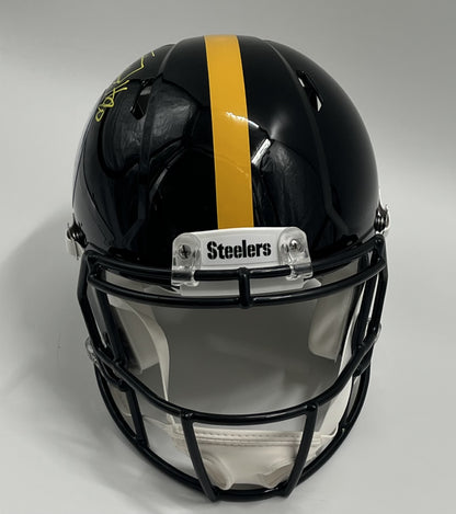 T.J. Watt Signed Steelers Full-Size Authentic On-Field Speed Helmet (Beckett)