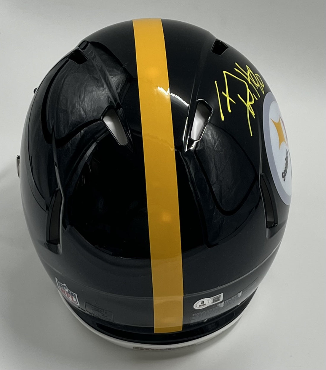 T.J. Watt Signed Steelers Full-Size Authentic On-Field Speed Helmet (Beckett)