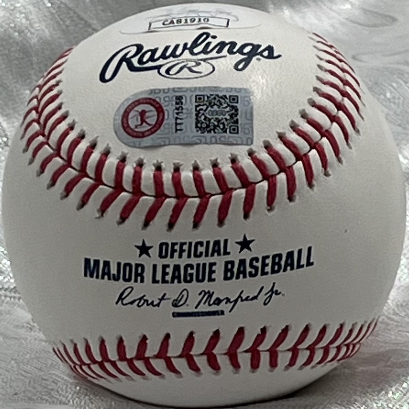 Trea Turner Signed OML City of Brotherly Love Logo Baseball (JSA &amp; USA SM)