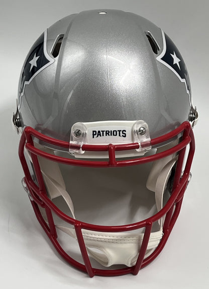 Tom Brady Signed Patriots Full-Size Authentic On-Field Speed Helmet (Fanatics &amp; GOAT)