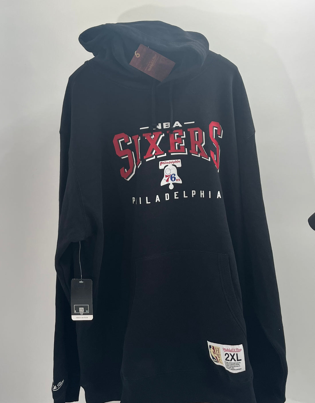 NBA opportunity buy fleece hoodie vintage logo 76ers