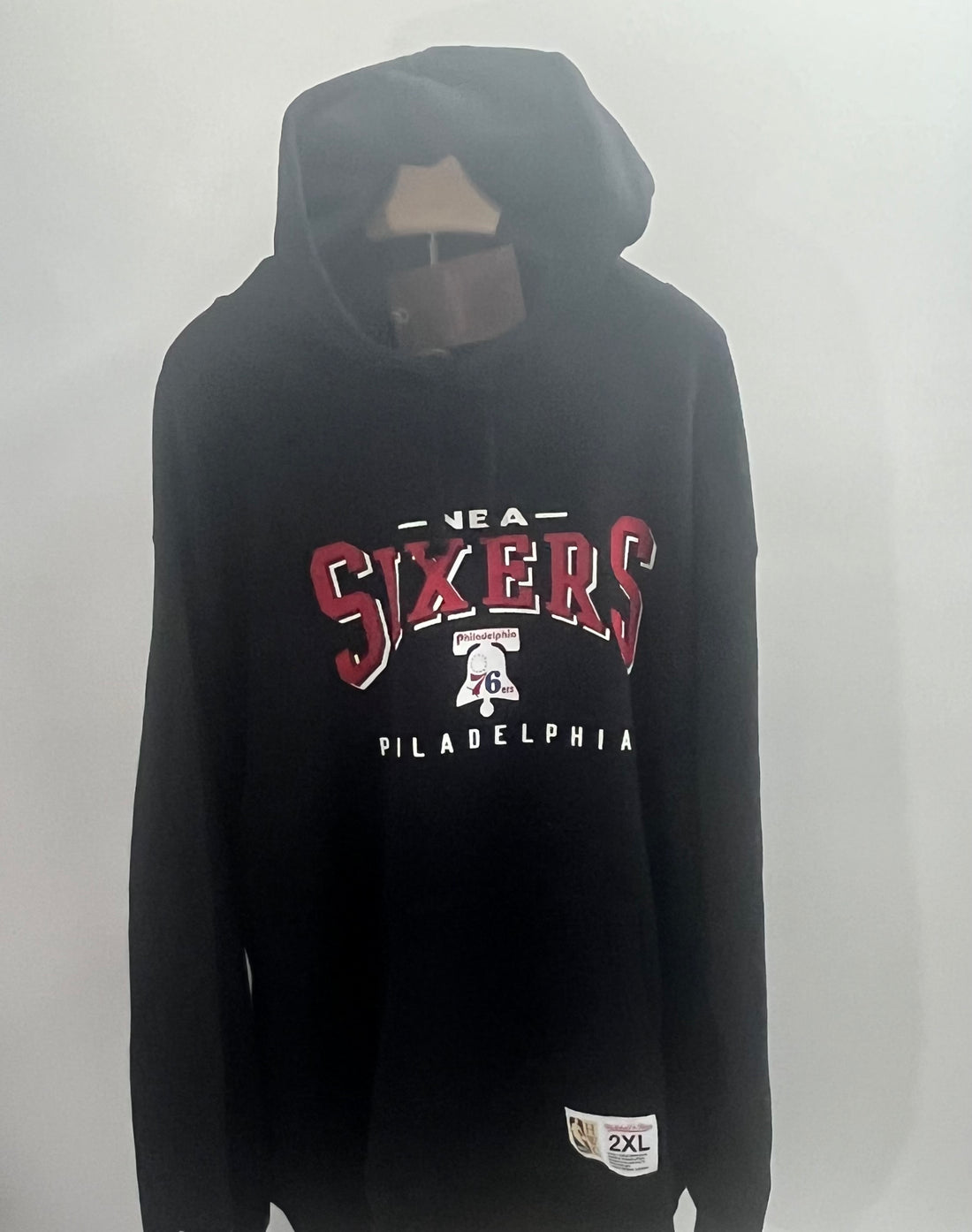 NBA opportunity buy fleece hoodie vintage logo 76ers