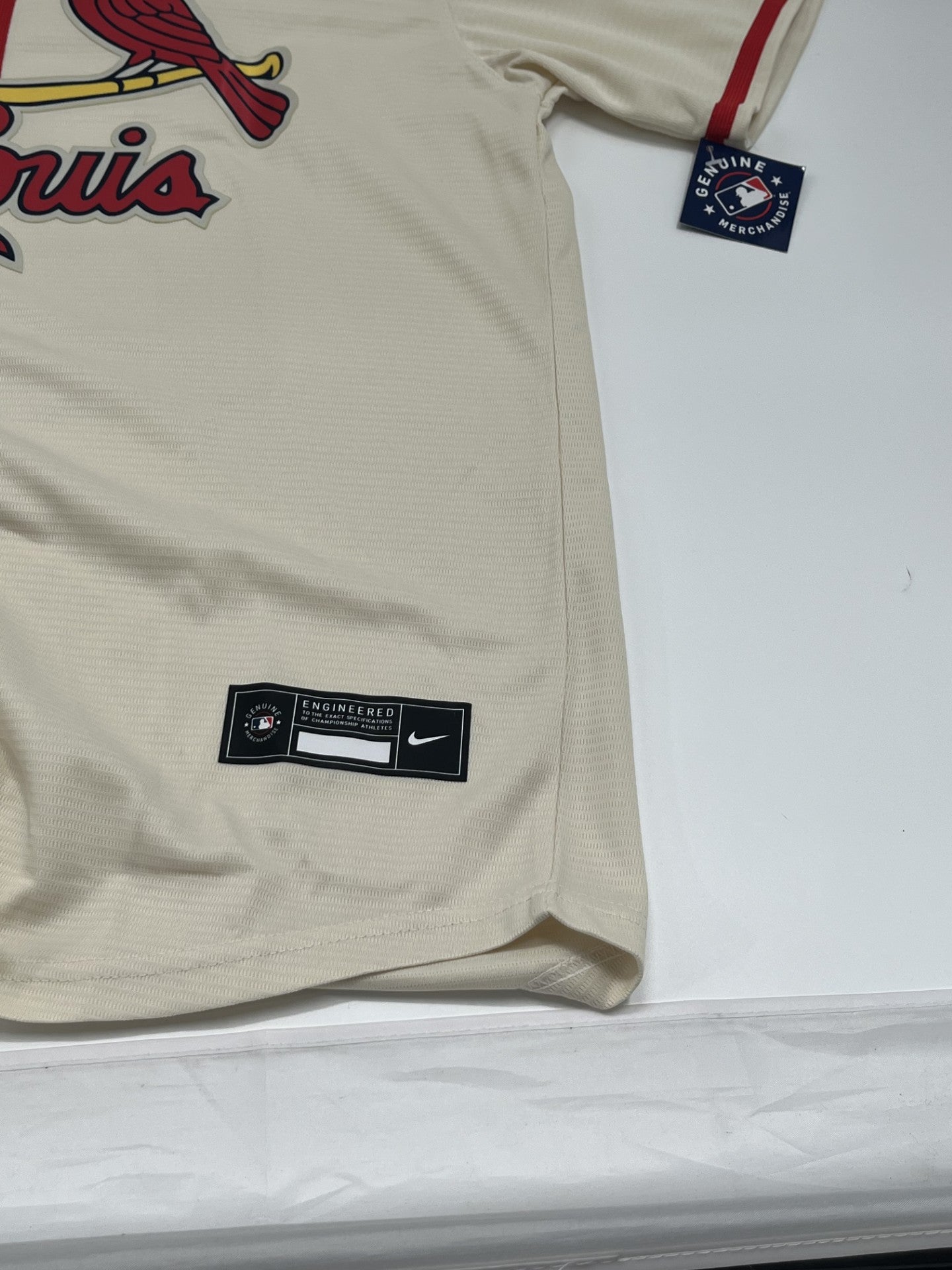 Nolan Arenado Signed Cardinals Nike (white) Authentic Jersey (JSA)