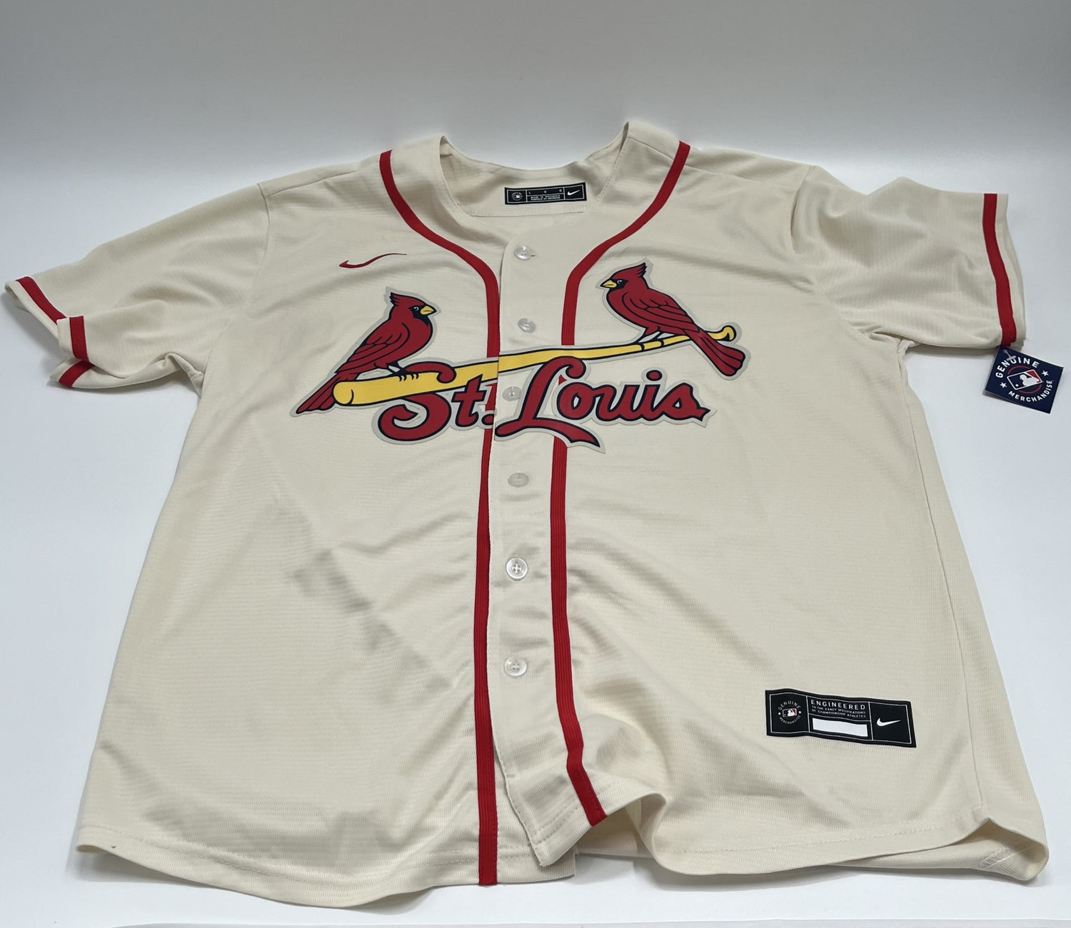Nolan Arenado Signed Cardinals Nike (white) Authentic Jersey (JSA)