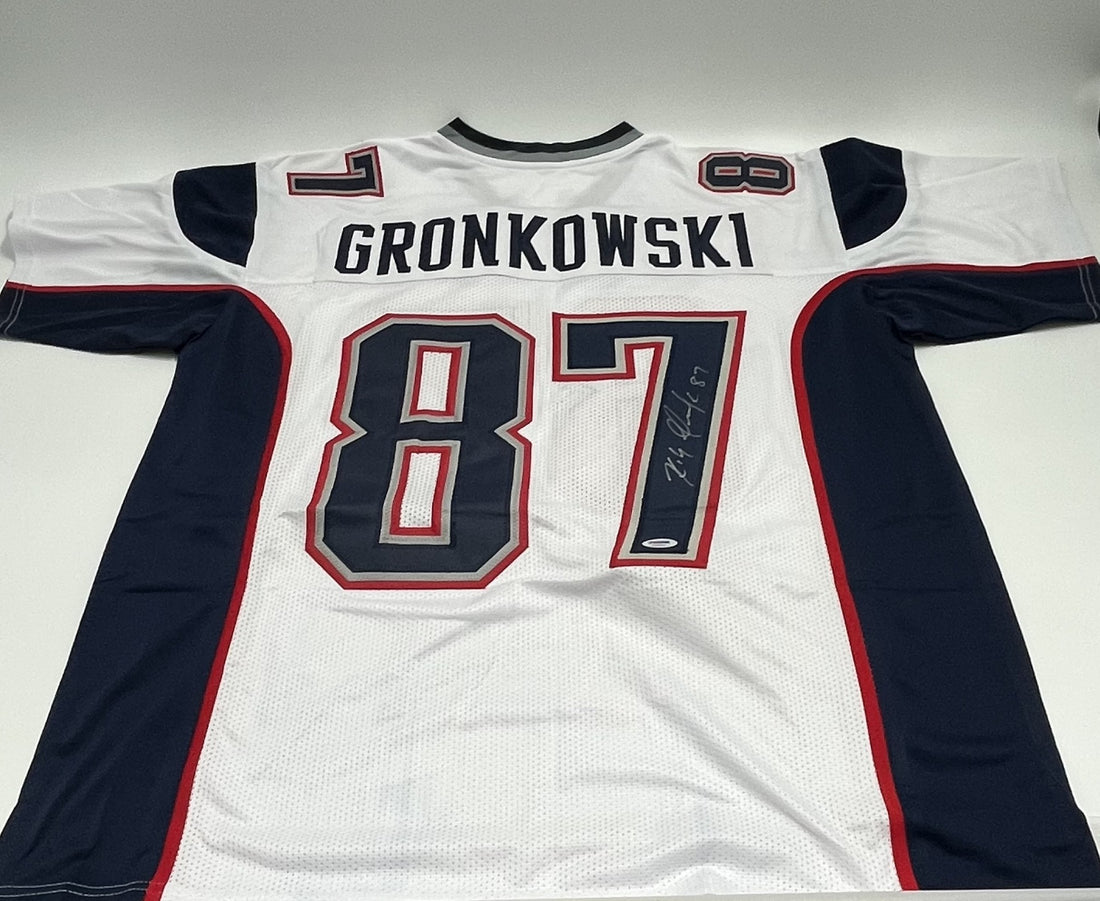 Rob Gronkowski Signed Custom Jersey (PSA)