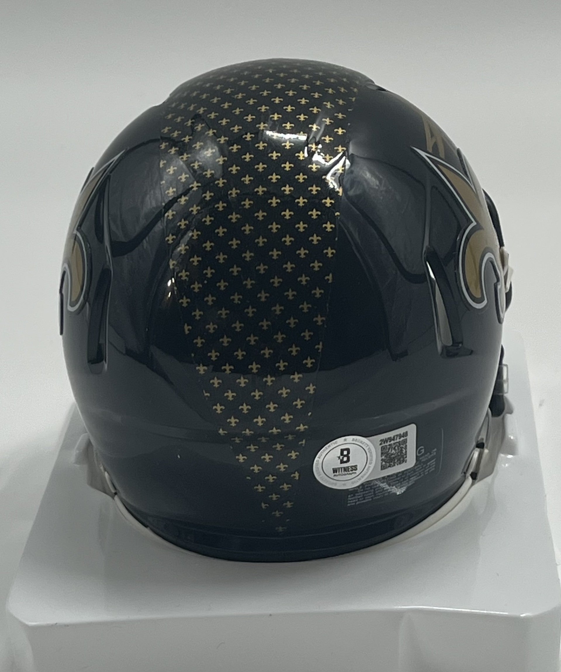Alvin Kamara Signed Saints Speed Mini Helmet (Beckett)
