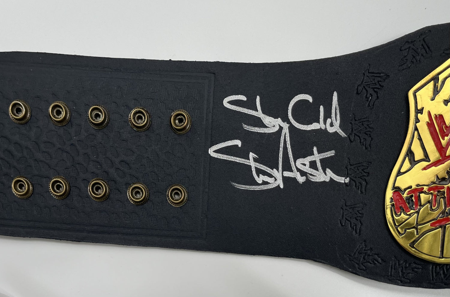 &quot;Stone Cold&quot; Steve Austin Signed Full-Size  World Heavyweight Wrestling Champion Belt (Beckett)