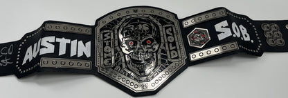 &quot;Stone Cold&quot; Steve Austin Signed Full-Size 3:16 Stone Cold Wrestling Belt (Beckett)