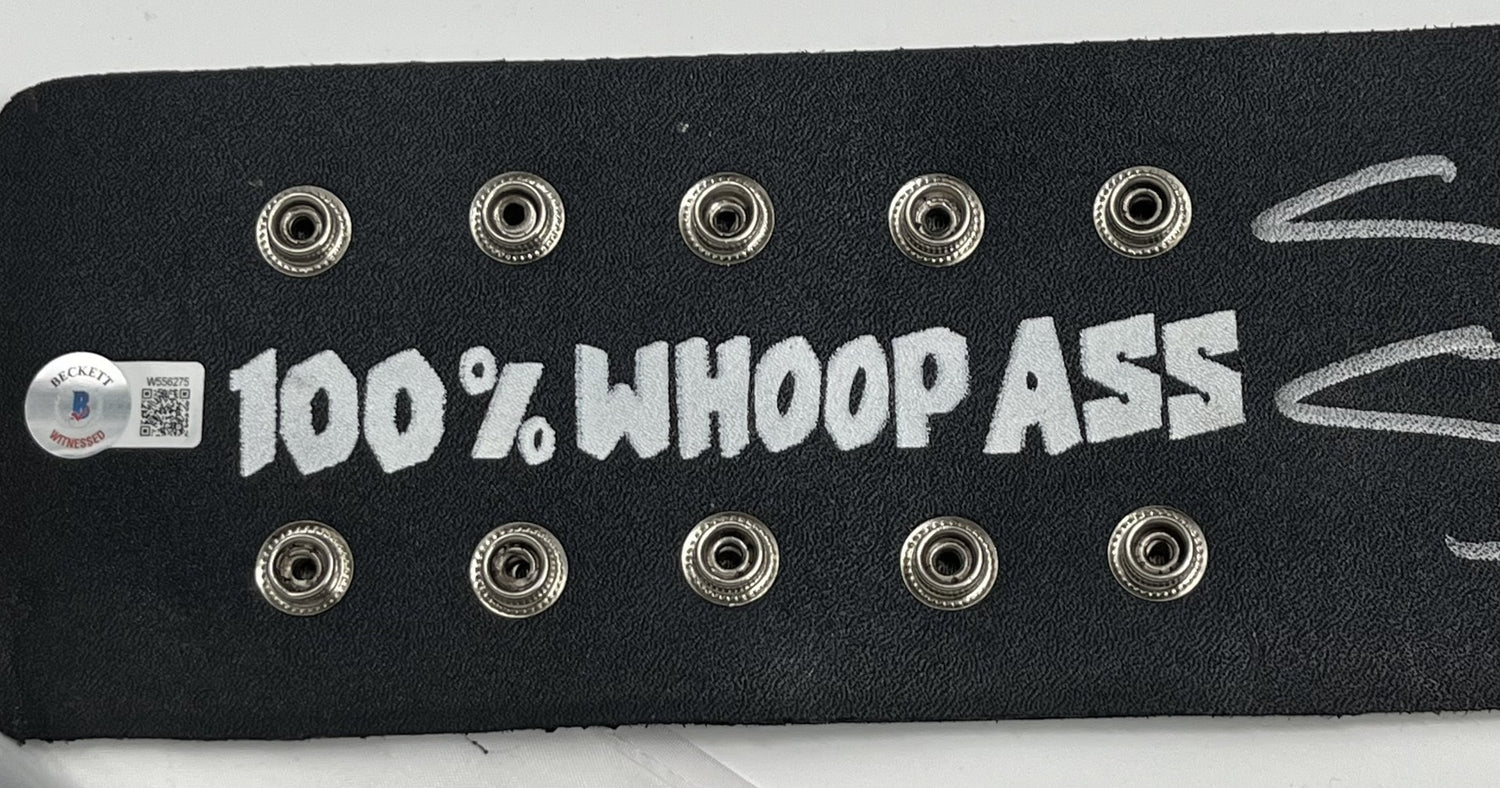 &quot;Stone Cold&quot; Steve Austin Signed Full-Size 3:16 Stone Cold Wrestling Belt (Beckett)