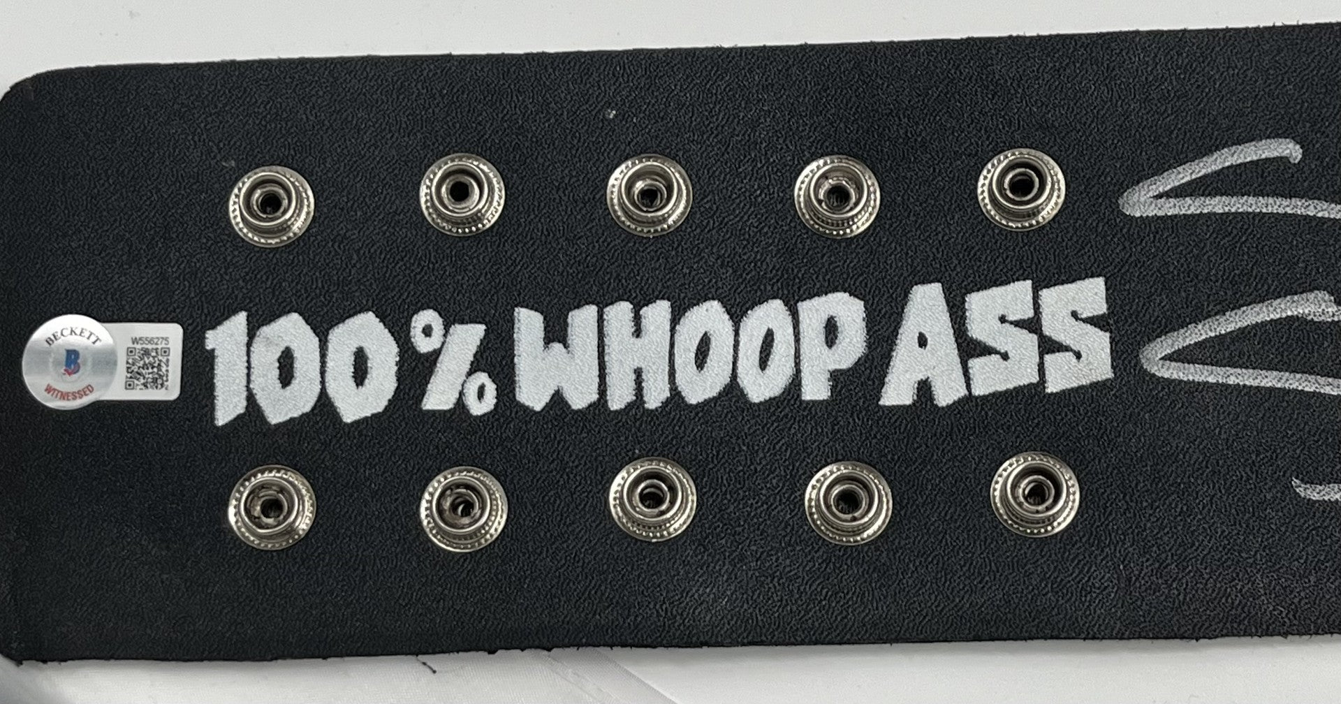 &quot;Stone Cold&quot; Steve Austin Signed Full-Size 3:16 Stone Cold Wrestling Belt (Beckett)
