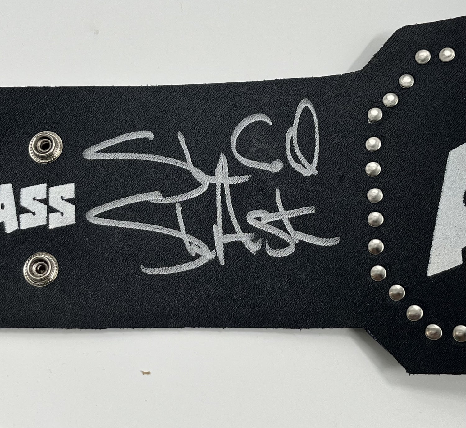 &quot;Stone Cold&quot; Steve Austin Signed Full-Size 3:16 Stone Cold Wrestling Belt (Beckett)