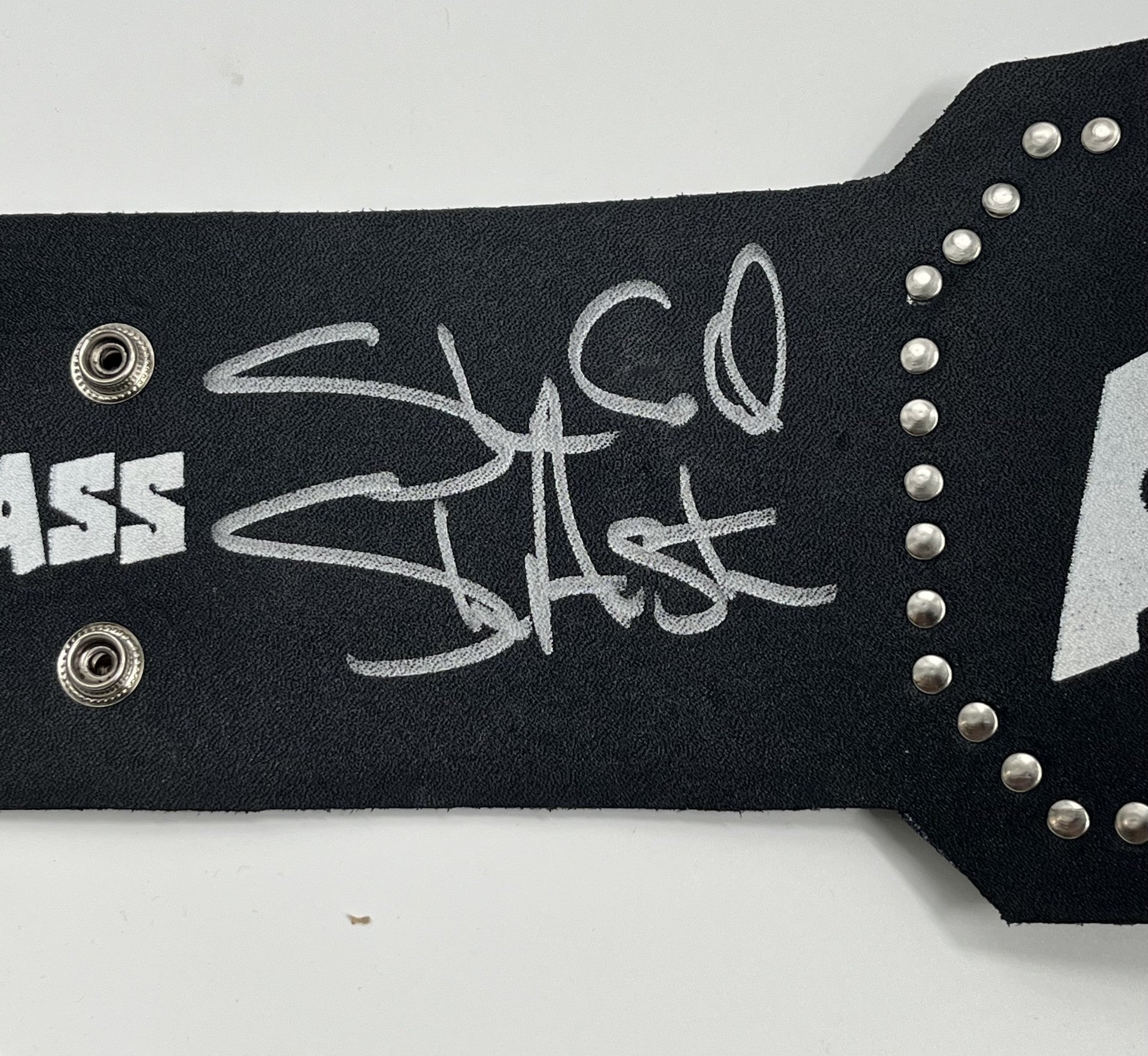 &quot;Stone Cold&quot; Steve Austin Signed Full-Size 3:16 Stone Cold Wrestling Belt (Beckett)