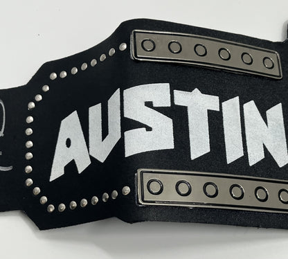&quot;Stone Cold&quot; Steve Austin Signed Full-Size 3:16 Stone Cold Wrestling Belt (Beckett)
