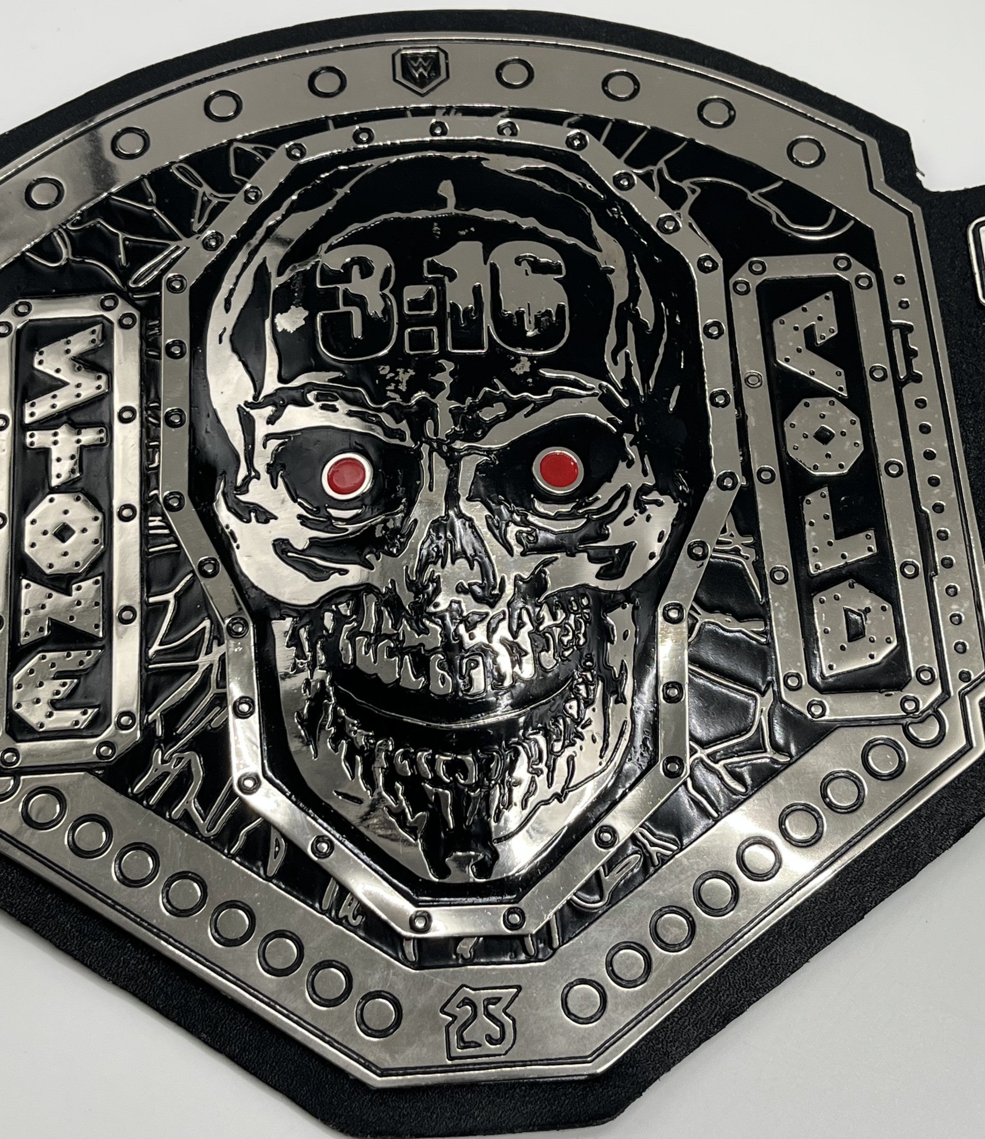&quot;Stone Cold&quot; Steve Austin Signed Full-Size 3:16 Stone Cold Wrestling Belt (Beckett)