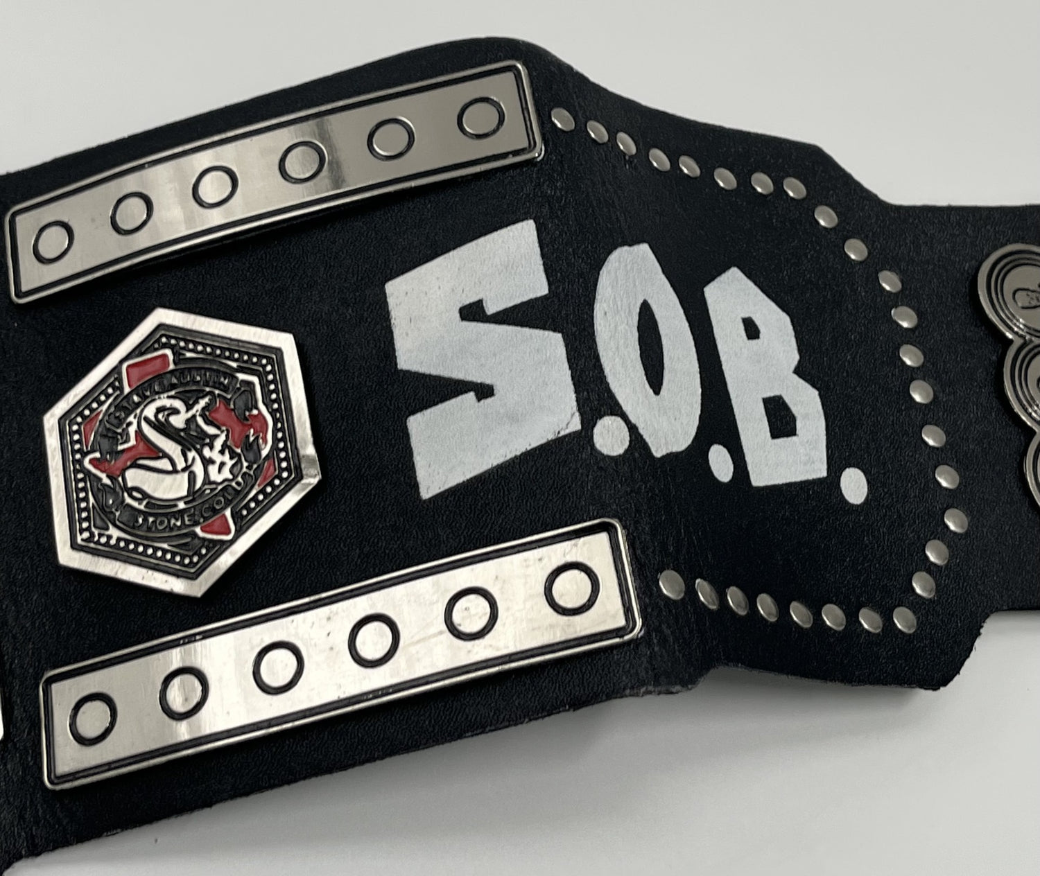 &quot;Stone Cold&quot; Steve Austin Signed Full-Size 3:16 Stone Cold Wrestling Belt (Beckett)