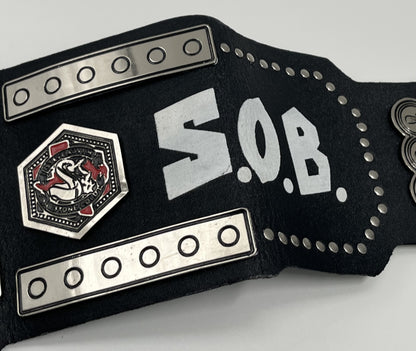 &quot;Stone Cold&quot; Steve Austin Signed Full-Size 3:16 Stone Cold Wrestling Belt (Beckett)